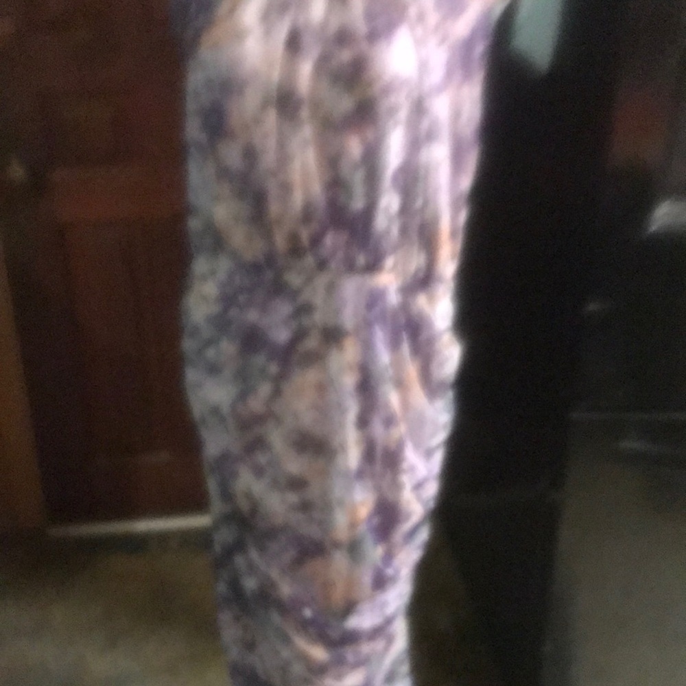 Purple Floral Dress
